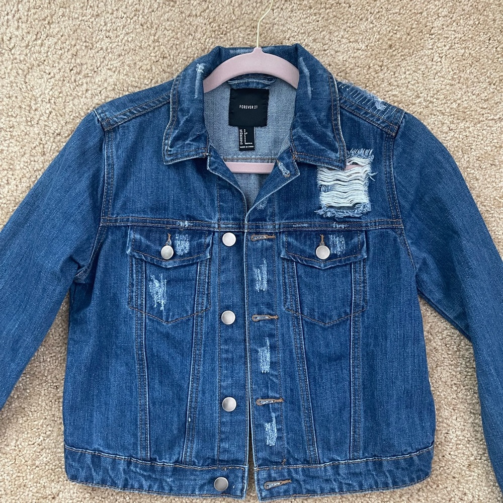 Forever 21 Jean jacket in size S